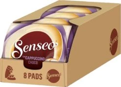 Senseo Cappuccino Choco Koffiepads - 2/9 Intensiteit - 4 X 8 Pads 20 Senseo Cappuccino Choco Koffiepads - 2/9 Intensiteit - 4 X 8 Pads -Woonwinkel 1200x863 2
