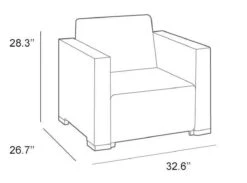 Allibert California Loungeset - 5 Personen - Cappuccino -Woonwinkel 1200x889