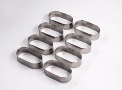 Sloffenring Taartvorm Set Met 8x Sloffenvorm Bakvorm En 1x Verstelbaar Bakframe – Slofvorm – Slofring – Slof Rond – Bakring Ovaal – Taartring – Kookring – Garneerring -Woonwinkel 1200x889 3