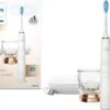 Philips Sonicare DiamondClean 9000 HX9911/94 - Luxe Elektrische Tandenborstel - Wit En Rosé Goud