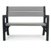 Keter Montero Tuinbank – 2-personen - 120x61x91cm - Grafiet