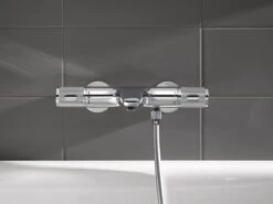 GROHE Grohtherm 1000 Performance Thermostatische Badkraan - 15cm - Met Koppelingen - Chroom - 34779000 -Woonwinkel 1200x900 123