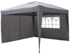 Garden Royal Partytent 3x3m Easy Up Grijs Met 4 Zijwanden -Woonwinkel 1200x900 21