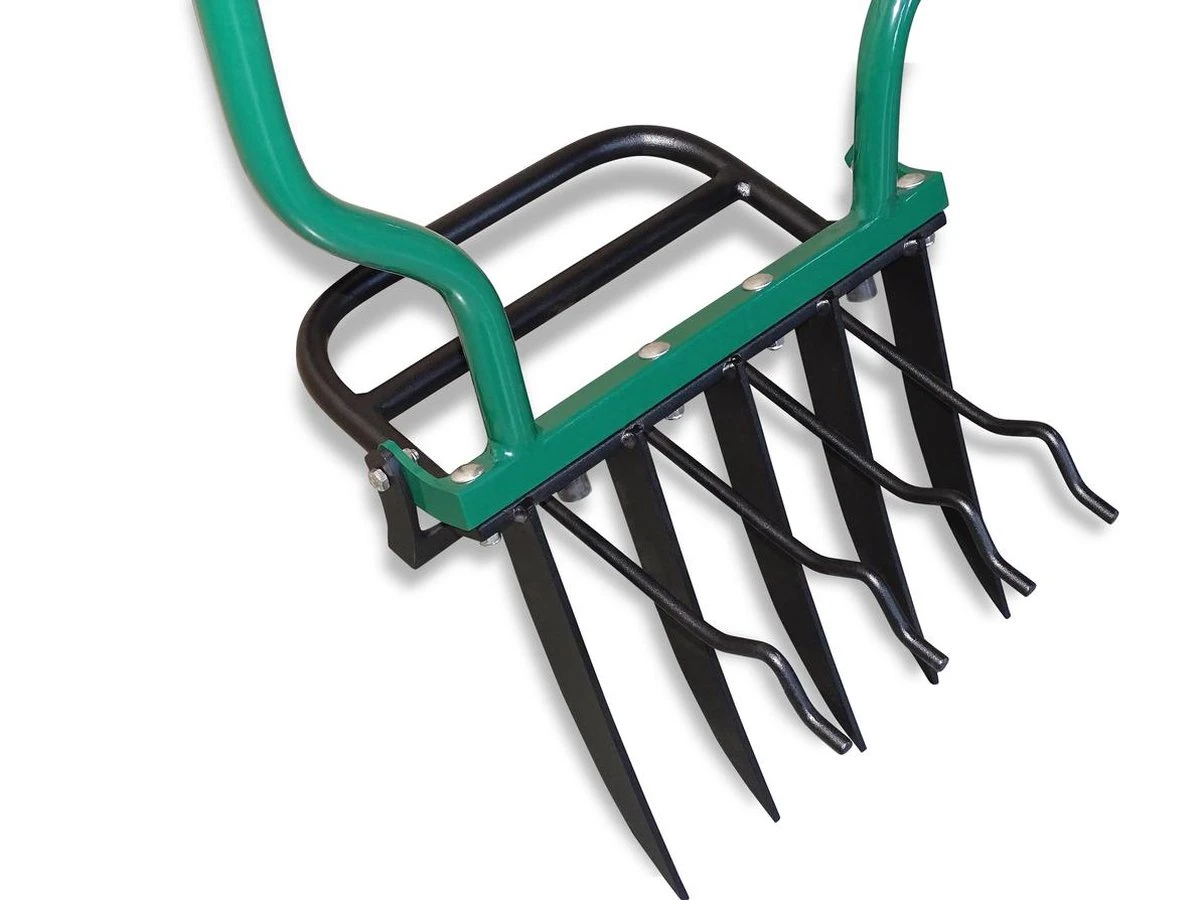 Biogroei® Ergonomische Woelvork - Spitvork - Met Verkruimelaar - Verlucht Je Bodem 4 Biogroei® Ergonomische Woelvork - Spitvork - Met Verkruimelaar - Verlucht Je Bodem - Afbeelding 2