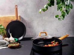 Gero Mark Hapjespan Met Deksel Ø 28 Cm - Aluminium - Inductie - PFAS-vrij 12 Gero Mark Hapjespan Met Deksel Ø 28 Cm - Aluminium - Inductie - PFAS-vrij -Woonwinkel 1200x900 70