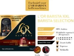 L'OR BARISTA XXL Barista Selection (13) - 5 X 10 Koffiecups -Woonwinkel 1200x910 2