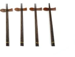 Asiansticks - Luxe Houten Chopsticks Met Houder - Sushiset Voor 4 Personen - Cadeauset -Woonwinkel 1200x912 4