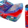 Star Spiderman 3 Vak Brooddoos / Broodtrommel + Grote Tritan Vierkante Drinkfles - 550 Ml -Woonwinkel 1200x913 4