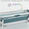 Livista® - Opvouwbaar Bad - Blauw - Zitbad - Inklapbaar - Bath Bucket - 150 CM LANG - XL - Incl. Thermometer & Onderwater LED Lichten -Woonwinkel 1200x916 2