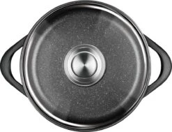 Smile 10-Delige Pannenset - Anti Aanbaklaag - Vaatwasser Bestendig - Zwart - MGK-17 16 Smile 10-Delige Pannenset - Anti Aanbaklaag - Vaatwasser Bestendig - Zwart - MGK-17 -Woonwinkel 1200x919 5