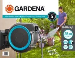 GARDENA - Wandslangenbox - RollUp XL - 35 Meter - Ø 13 Mm 20 GARDENA - Wandslangenbox - RollUp XL - 35 Meter - Ø 13 Mm -Woonwinkel 1200x929 2