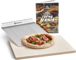 Burnhard Pizzasteen 38 X 30 X 1,5 Cm + Pizzaschep 30 Burnhard Pizzasteen 38 X 30 X 1,5 Cm + Pizzaschep -Woonwinkel 1200x949 1