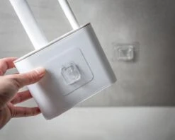 Lopoleis WC Borstel – Toiletborstel – Gesloten Bodem – WC Borstel Met Randreiniger – Siliconen – Grijs – WC Borstel Met Houder – Vrijstaand – Hangend – WC Borstel En Houder -Woonwinkel 1200x960 13