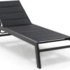 Blumfeldt Renazzo Lounge Ligstoel - Ligbed Voor De Tuin - Aluminium Tuinstoel - 6 Standen - Waterafstotend - Bekleding Van 70 % Pvc En 30 % Polyetheen - Zwart 2 Blumfeldt Renazzo Lounge Ligstoel - Ligbed Voor De Tuin - Aluminium Tuinstoel - 6 Standen - Waterafstotend - Bekleding Van 70 % Pvc En 30 % Polyetheen - Zwart -Woonwinkel 1200x982