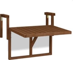 Relaxdays Balkontafel Inklapbaar - Klaptafel Balkon - Tafel Reling - Hangtafel Hout -Woonwinkel 1200x990 2
