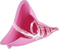 Peesential XL Plastuit Voor Vrouwen - Vrouwen Urinoir - Urine Fles - Urinaal - Herbruikbaar Plastuitje - Staand Plassen - Plaskoker Voor Festivals / Reizen / Kamperen - Incl. Hygiënisch Tasje En Extensie - Groot - Roze -Woonwinkel 1200x990 4
