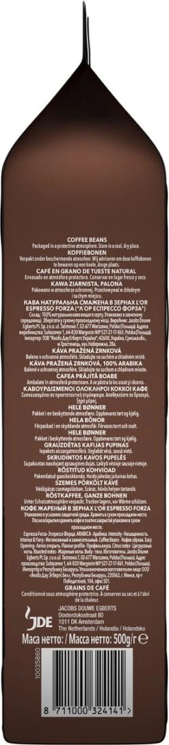 L'OR Espresso Forza Koffiebonen (9) - 4 X 500 Gram -Woonwinkel 273x1200 1