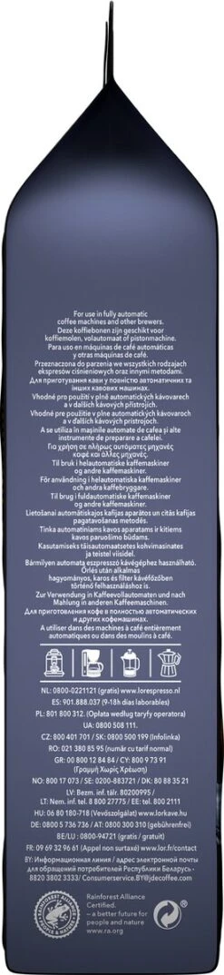 L'OR Espresso Fortissimo Koffiebonen (10) - 4 X 500 Gram 16 L'OR Espresso Fortissimo Koffiebonen (10) - 4 X 500 Gram -Woonwinkel 276x1200 1