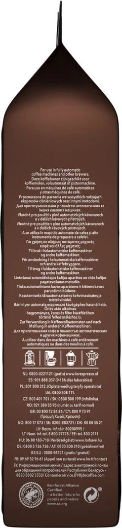 L'OR Espresso Forza Koffiebonen (9) - 4 X 500 Gram -Woonwinkel 277x1200 1