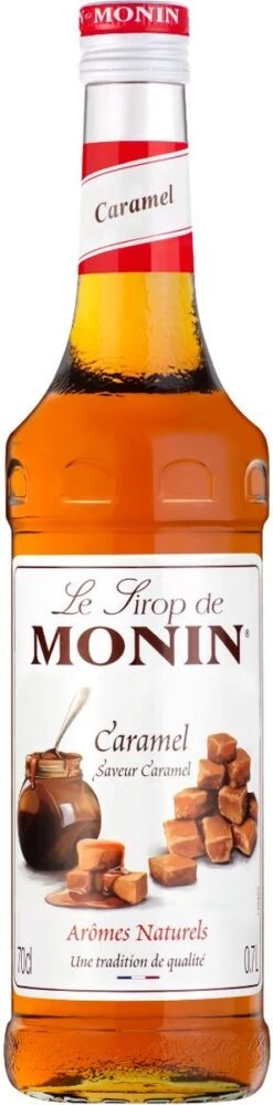 Monin Caramel Karamel 70cl Koffiesiroop Met 1x Monin Pompje -Woonwinkel 297x1200 1