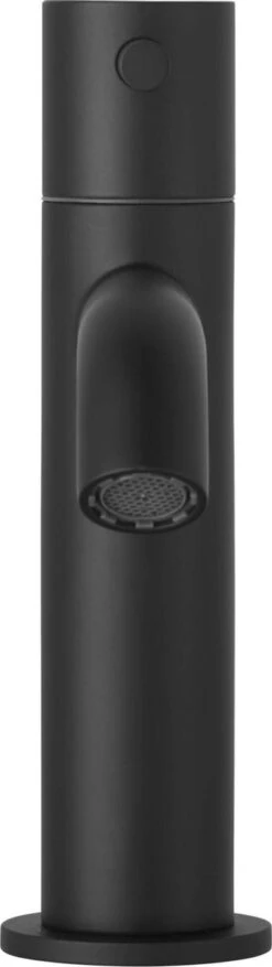 Merkloos Saqu Eurotrend Fonteinkraan - Hoog Model - Toiletkraan - Koudwaterkraan - Mat Zwart -Woonwinkel 338x1200