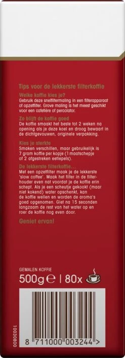 Douwe Egberts Aroma Rood Filterkoffie - 6 X 500 Gram -Woonwinkel 420x1200 3