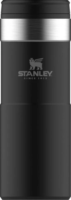 Stanley The NeverLeak™ Travel Mug 0,35L NEW - Thermosfles - Matt Black -Woonwinkel 426x1200