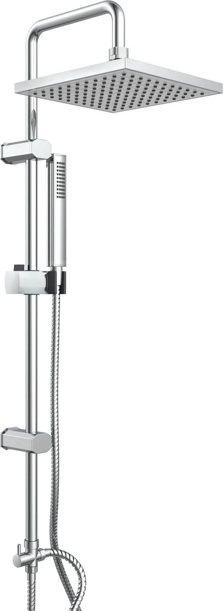 SCHÜTTE Tokyo Douchesysteem - Regendouche - 102 Cm Stang - Chroom 3 SCHÜTTE Tokyo Douchesysteem - Regendouche - 102 Cm Stang - Chroom