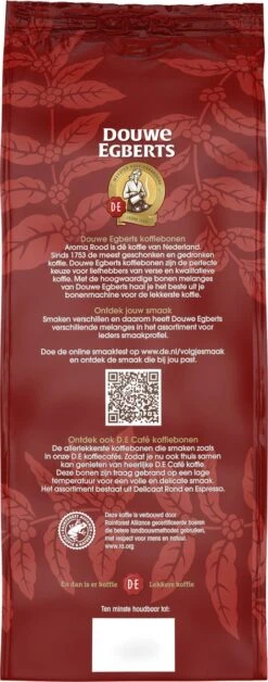 Douwe Egberts Aroma Rood Koffiebonen - 4 X 1000 Gram - Extra Grote Verpakking -Woonwinkel 472x1200 1