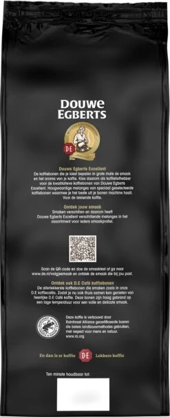 Douwe Egberts Excellent Gold Koffiebonen - 5/9 Intensiteit - 4 X 1kg -Woonwinkel 490x1200 1