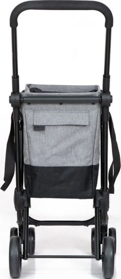 Ceruzo By Playmarket - Easy Go - Boodschappentrolley - Zwart-Groen -Woonwinkel 522x1200