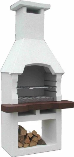 Integard Tuinhaard Houtskoolbarbecue Beton Nr. 9 -Woonwinkel 566x1200