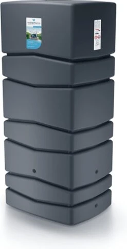 Prosperplast Regenton Aqua Tower 650 Liter - Antraciet -Woonwinkel 611x1200 1