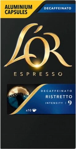 L'OR Espresso Ristretto Decaffeinato - Intensiteit 9/12 - 10 X 10 Capsules -Woonwinkel 611x1200 3