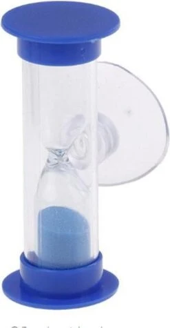 Merkloos Douche Zandloper Met Zuignap - Tandenpoetsen - Voor In De Badkamer - Doucheklok - Douchetimer - Waterbesparend