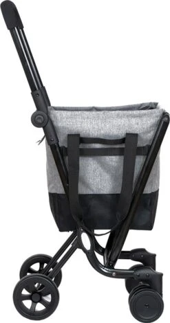 Ceruzo By Playmarket - Easy Go - Boodschappentrolley - Zwart-Groen -Woonwinkel 630x1200