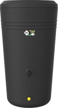 Elho Green Basics Regenton - Regenton - Living Black - Buiten - 200 Liter -Woonwinkel 651x1200