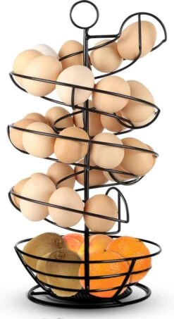 Eiermand – Eierrek – Eierhouder – Eieren – Zwart - Pasen - Tot 40 Eieren - BAULK® -Woonwinkel 654x1200 2