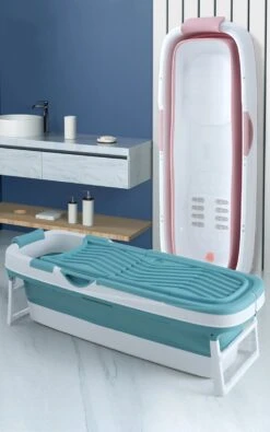 Livista® - Opvouwbaar XXL Bad - Blauw - Zitbad - Inklapbaar - Bath Bucket - 158 CM LANG - XXL - Incl. Onderwater LED Lichten En Rugkussen 10 Livista® - Opvouwbaar XXL Bad - Blauw - Zitbad - Inklapbaar - Bath Bucket - 158 CM LANG - XXL - Incl. Onderwater LED Lichten En Rugkussen -Woonwinkel 751x1200 2