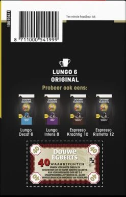 Douwe Egberts Lungo Original Koffiecups (6) - 5 X 40 Koffiecups 9 Douwe Egberts Lungo Original Koffiecups (6) - 5 X 40 Koffiecups -Woonwinkel 770x1200 2