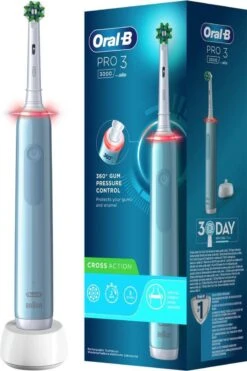 Oral B Oral-B Pro 3 - 3000 - Elektrische Tandenborstel - Ontworpen Door Braun - Blauw -Woonwinkel 798x1200 9