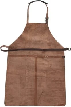Old West BBQ Schort Barbecue Schort Leer - Cognac Bruin -Woonwinkel 799x1200 35