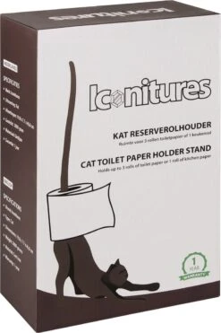 KAT Reserverolhouder - Toiletrolstandaard - Keukenrolhouder - WC Rolhouder Staand - Toiletrolhouder Staand - Reserverolhouders - Poes -Woonwinkel 800x1200 127