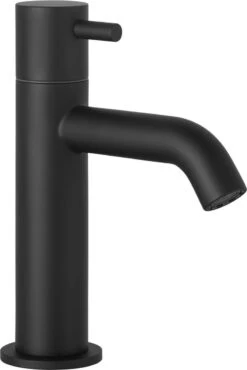 Merkloos Saqu Eurotrend Fonteinkraan - Hoog Model - Toiletkraan - Koudwaterkraan - Mat Zwart -Woonwinkel 802x1200 2