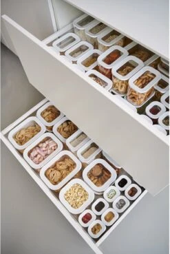 Mepal – Bewaardoos Modula 1000 Ml – Wit –– Voorraaddoos - Bewaardoos Met Deksel – Luchtdicht – Transparant - Stapelbaar -Woonwinkel 803x1200