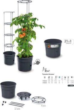 TOMATENPOT VOOR HET KWEKEN VAN TOMATEN PROSPERPLAST 28L -Woonwinkel 815x1200