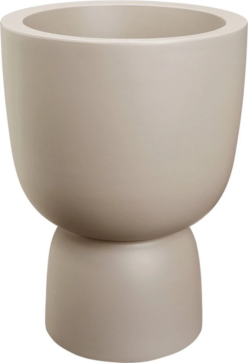 Elho Pure Coupe 35 - Bloempot Voor Binnen & Buiten - Ø 34.9 X H 49.0 Cm - Beige/Balanced Beige 13 Elho Pure Coupe 35 - Bloempot Voor Binnen & Buiten - Ø 34.9 X H 49.0 Cm - Beige/Balanced Beige - Afbeelding 11