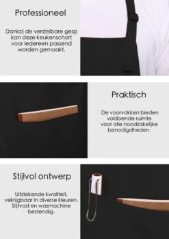 Schortenwinkel - Professioneel Keukenschort - Kookschort - Horeca - Zwart 12 Schortenwinkel - Professioneel Keukenschort - Kookschort - Horeca - Zwart -Woonwinkel 850x1200 1