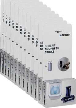 Geberit DuoFresh Sticks - 96 Stuks - Voordeelverpakking - Toilet/WC Blokjes Inbouwreservoir 16 Geberit DuoFresh Sticks - 96 Stuks - Voordeelverpakking - Toilet/WC Blokjes Inbouwreservoir -Woonwinkel 850x1200