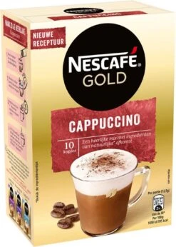 Nescafé Gold Cappuccino Oploskoffie - Ongezoet - 6 Doosjes à 10 Zakjes -Woonwinkel 857x1200 3